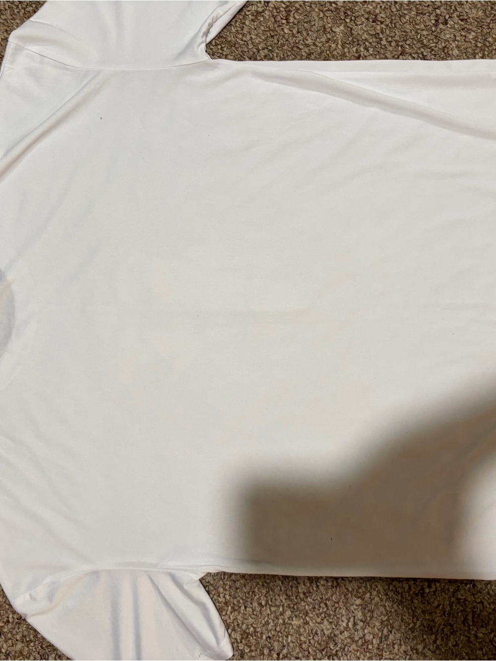 White T-Shirt with Purple 'V' and Blue Butterfly Graphic VLONE - Picture 2 of 2